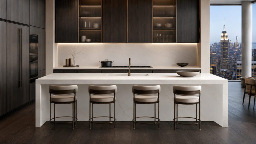 Calacatta Imperial Gold — Vista interior 1