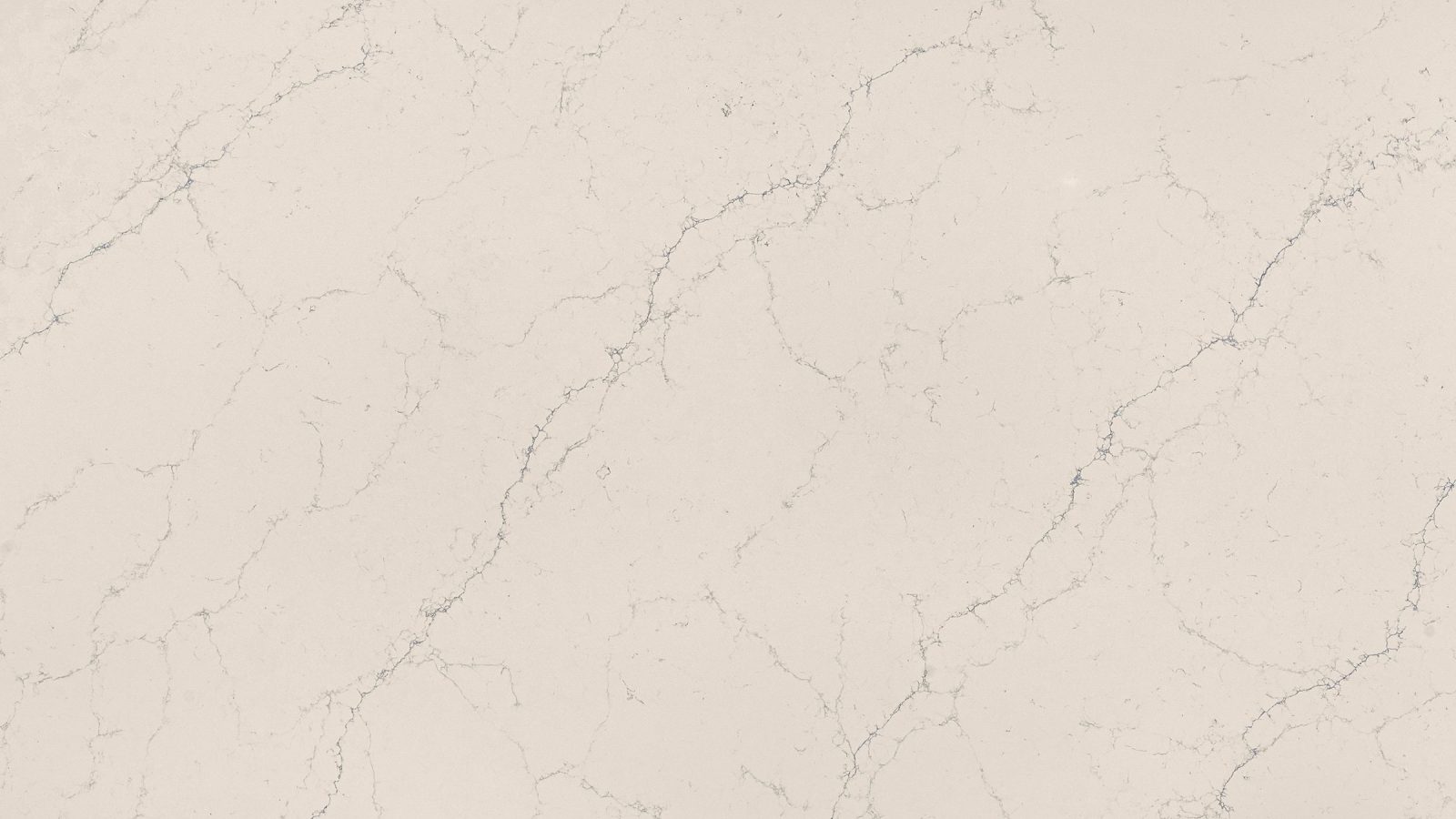 Calacatta Lumin Blue quartz slab – polished finish