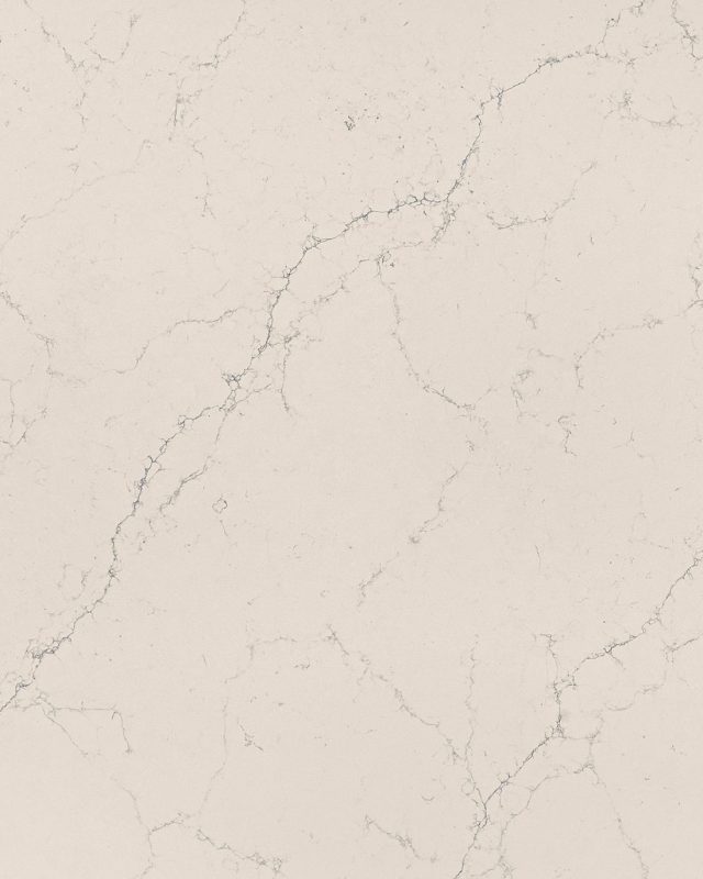 Calacatta Lumin Blue quartz slab – polished finish