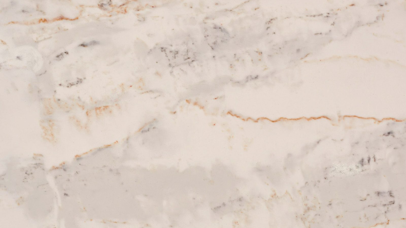 Close detail of the veining in Calacatta Solana polished quartz