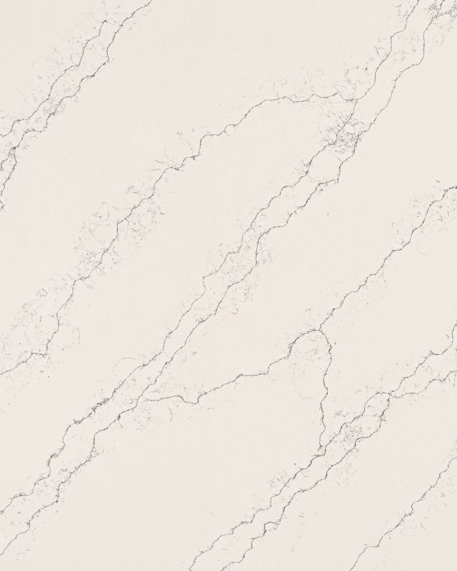 Carrara Classic White quartz slab – polished finish