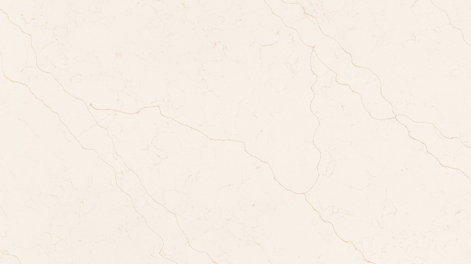 Close detail of the veining in Carrara White Gold polished quartz