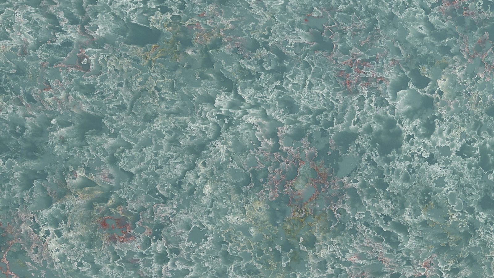 Close detail of the veining in Coastal Stone polished quartz