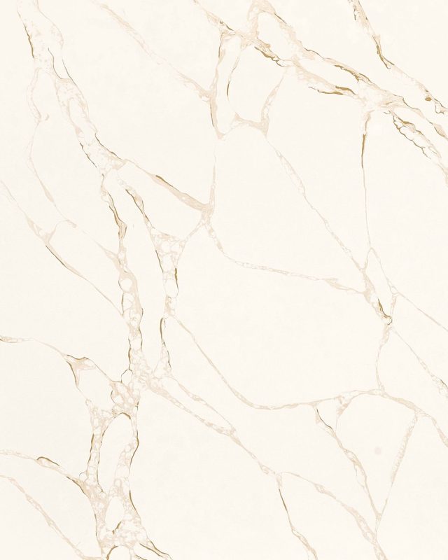 Lunar Gold quartz slab – polished finish