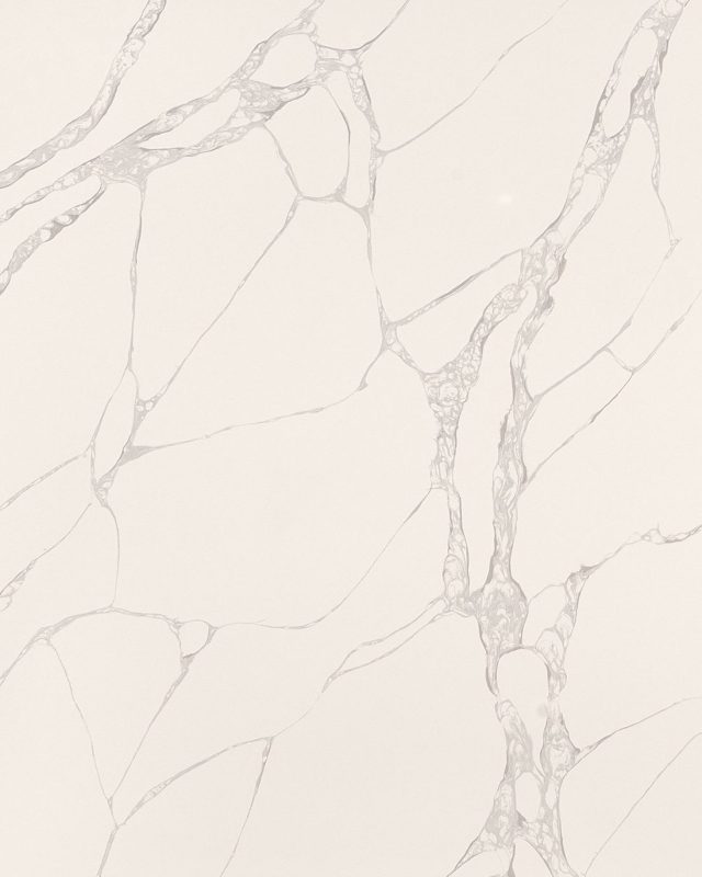 Lunar Grey quartz slab – polished finish